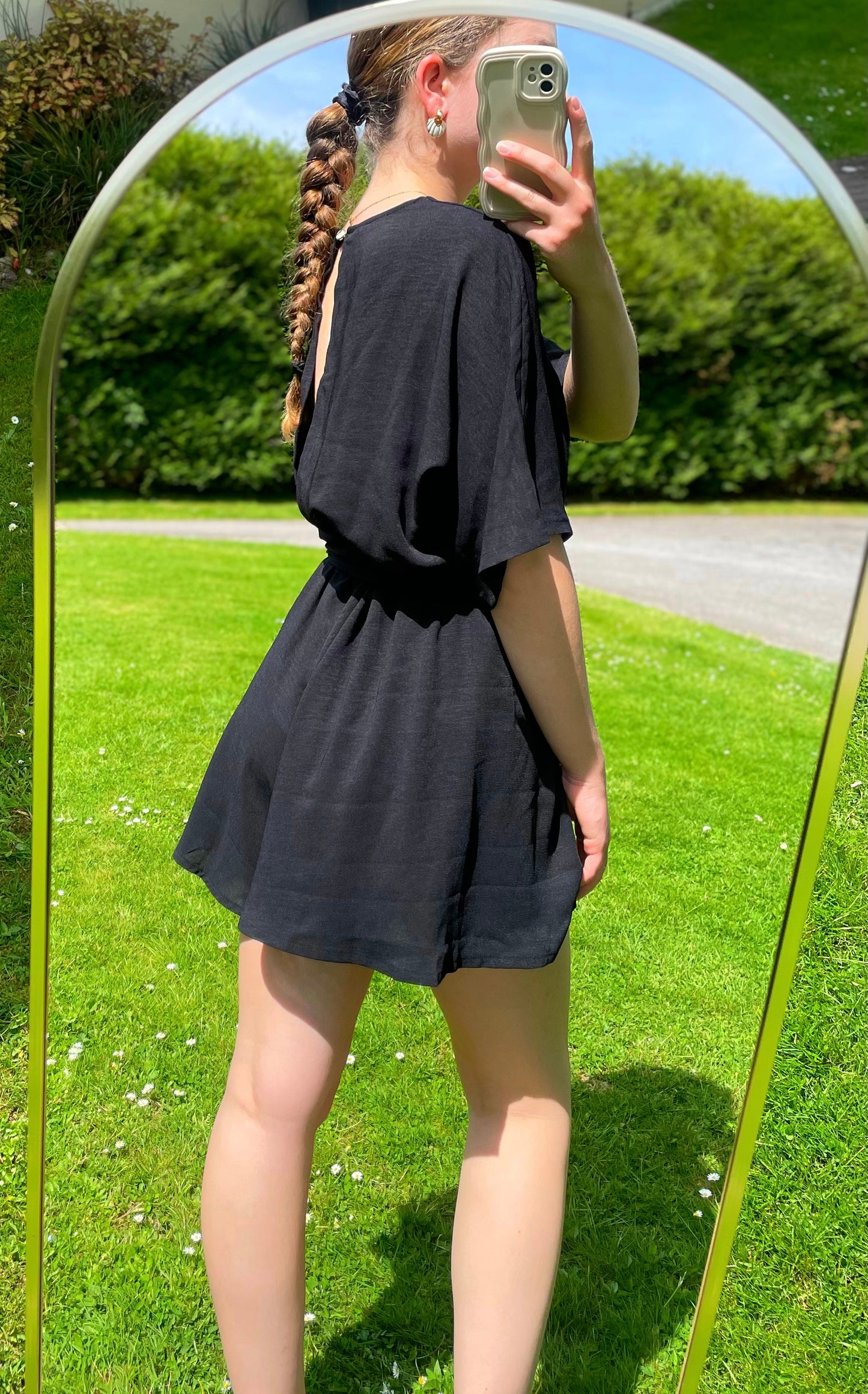 Combi-short noir