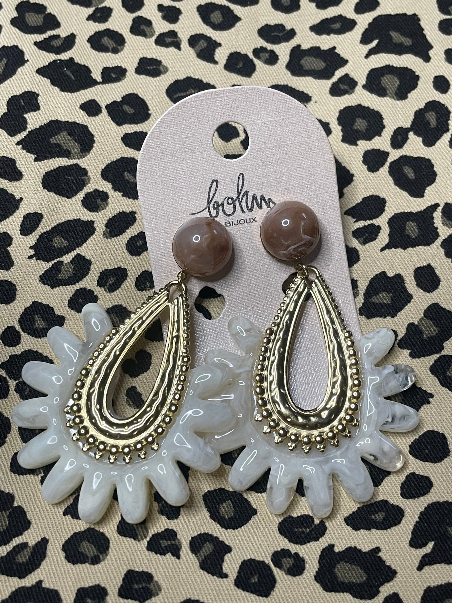 Boucles d’oreilles Iris