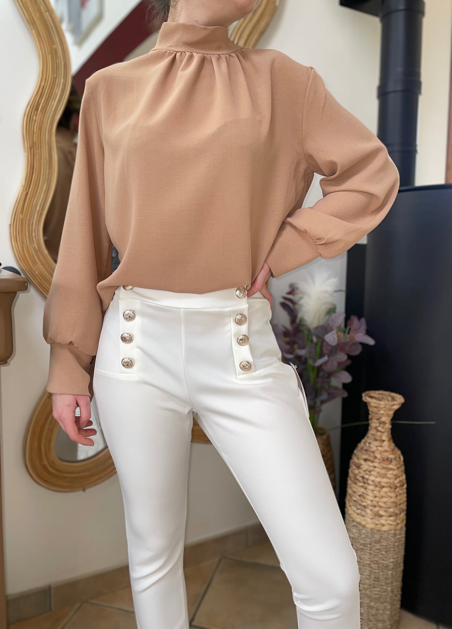 Blouse Camel