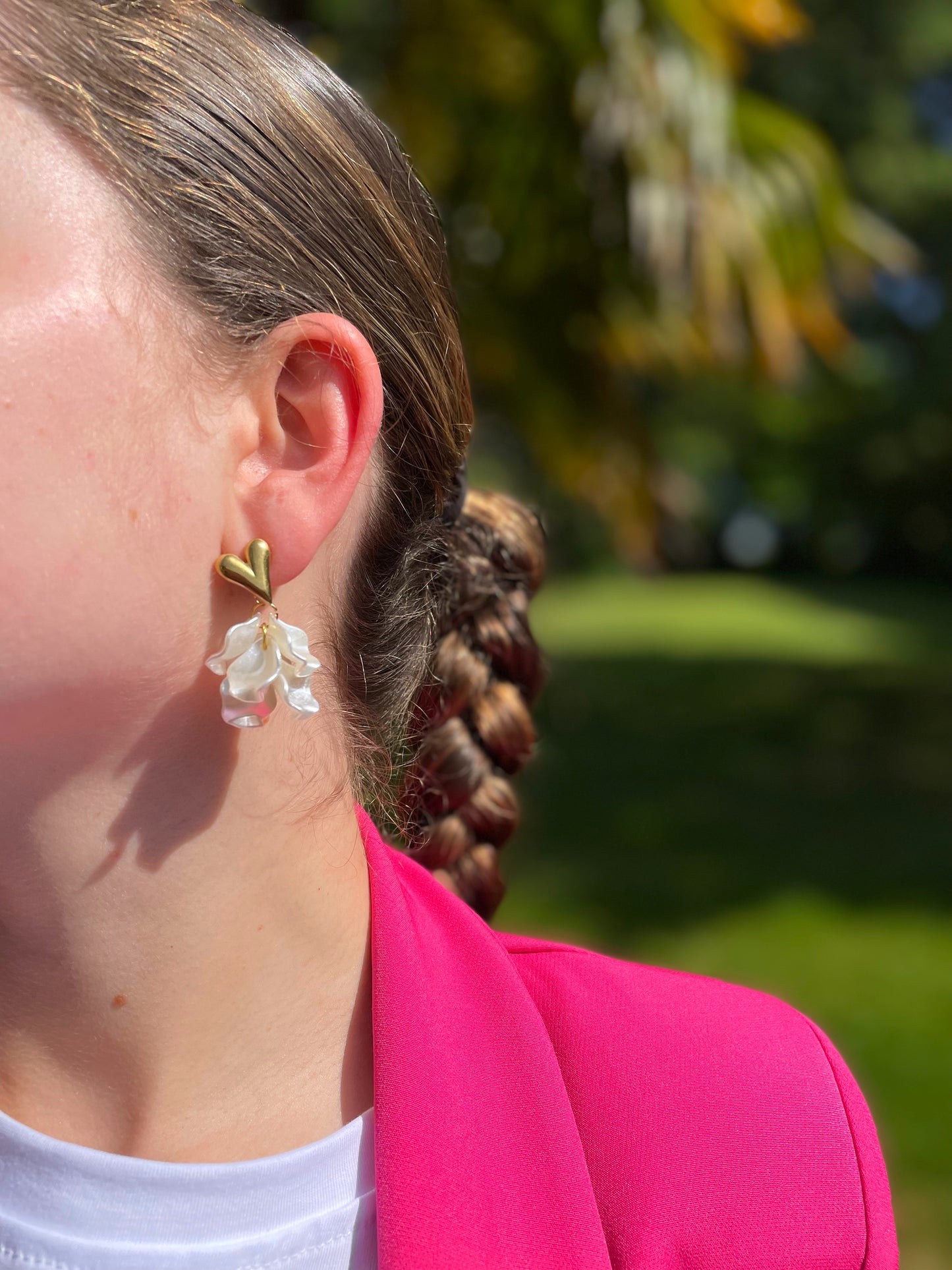 Boucles d’oreilles cœur