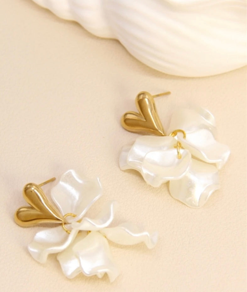 Boucles d’oreilles cœur