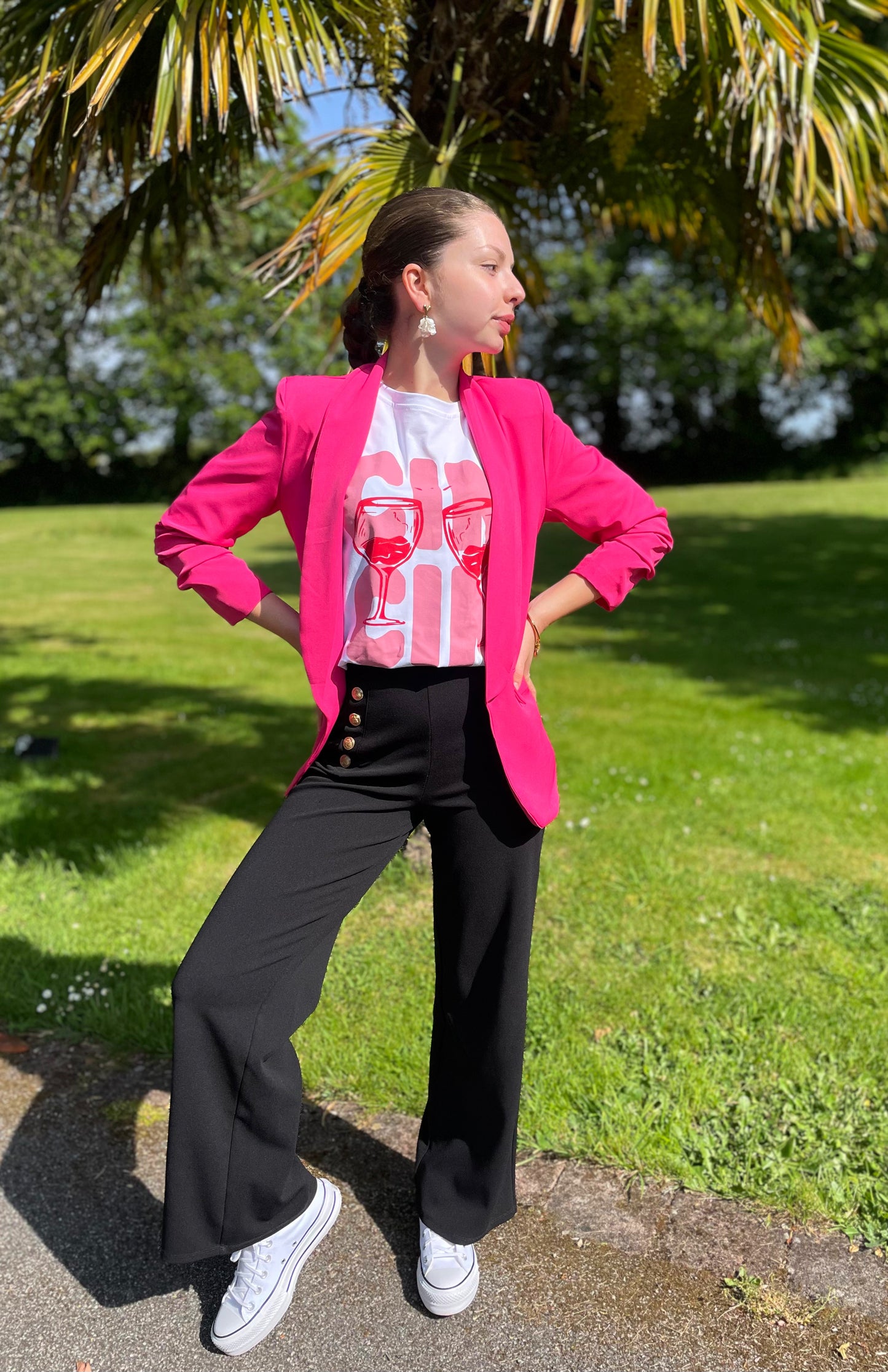 Blazer fuchsia