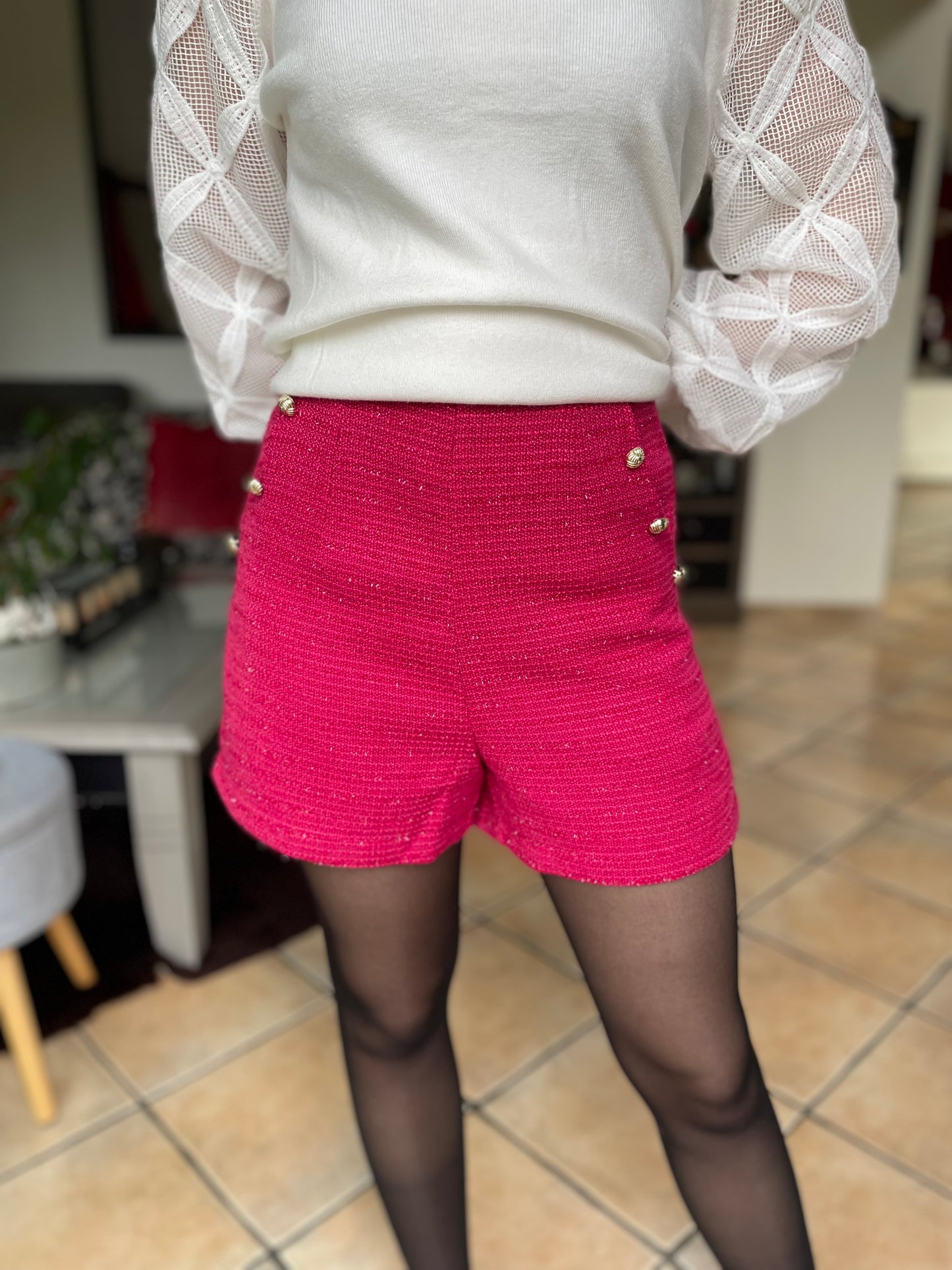 Short framboise