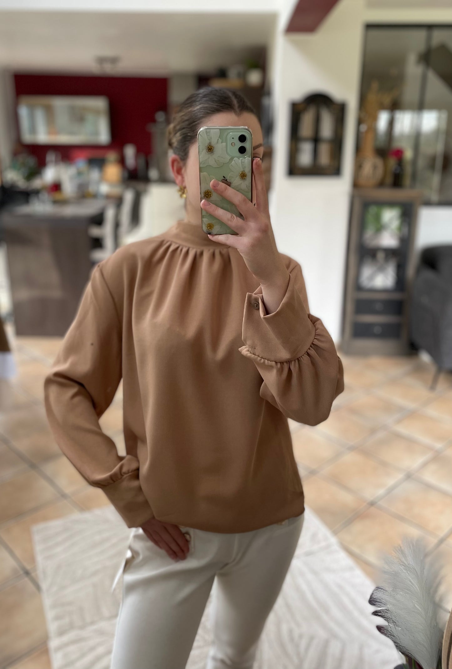 Blouse Camel