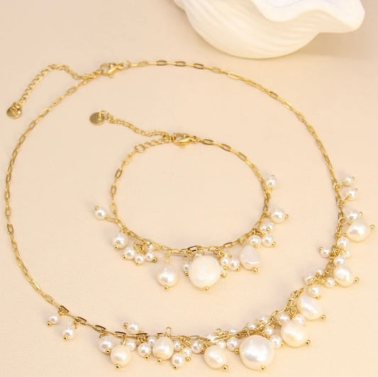 Parure bracelet et collier
