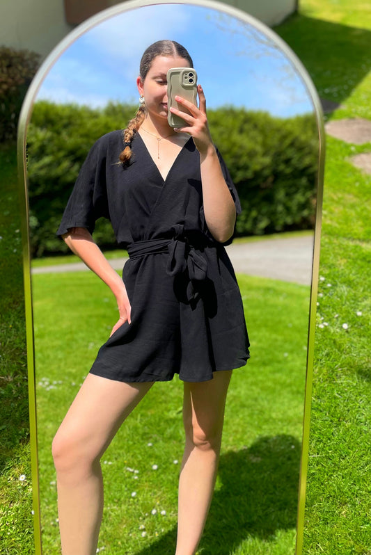 Combi-short noir